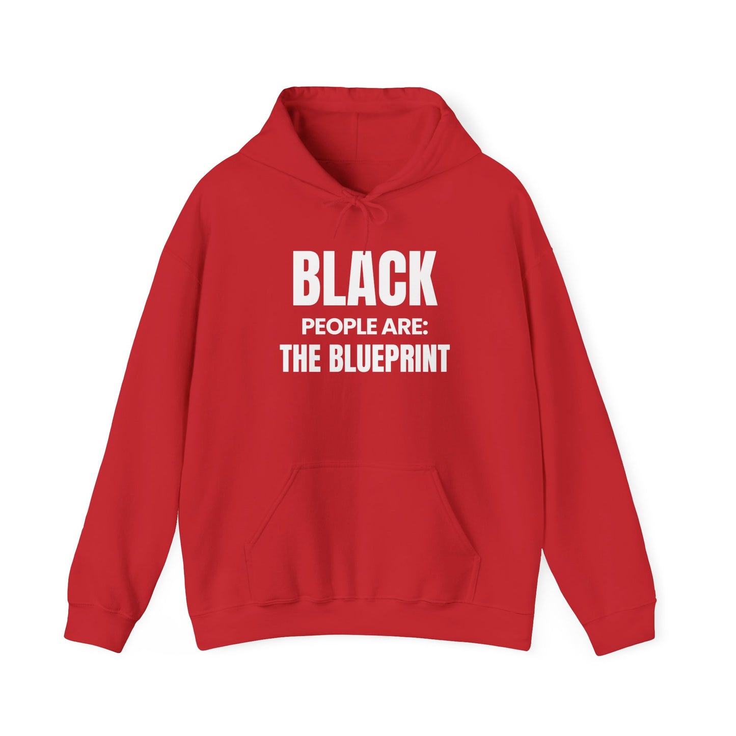 ASI Statement Hoodie – Black People Are: The Blueprint